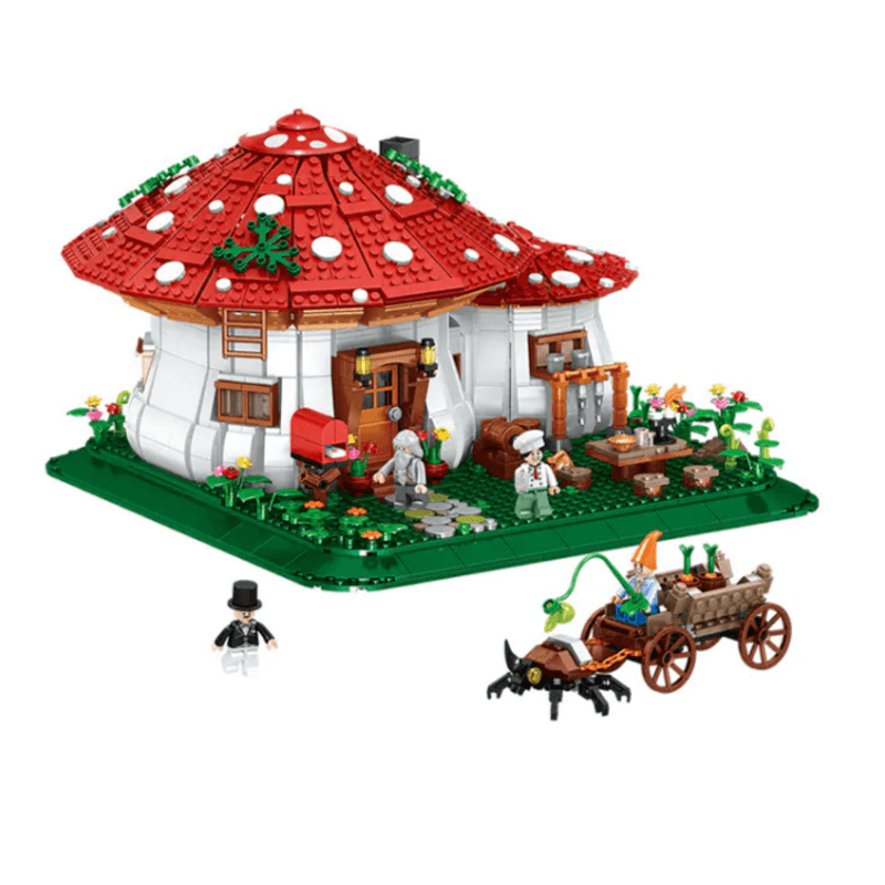 Mushroom House 2232pcs - Building Blocks set - Turbo Moc