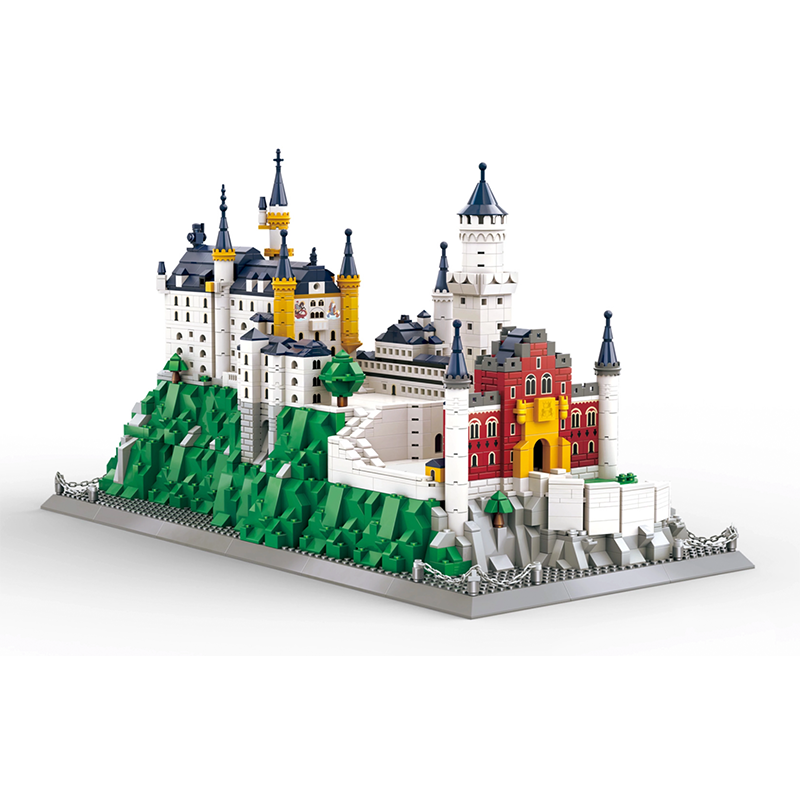 Neuschwanstein Castle 1969pcs - Building Blocks set - Turbo Moc