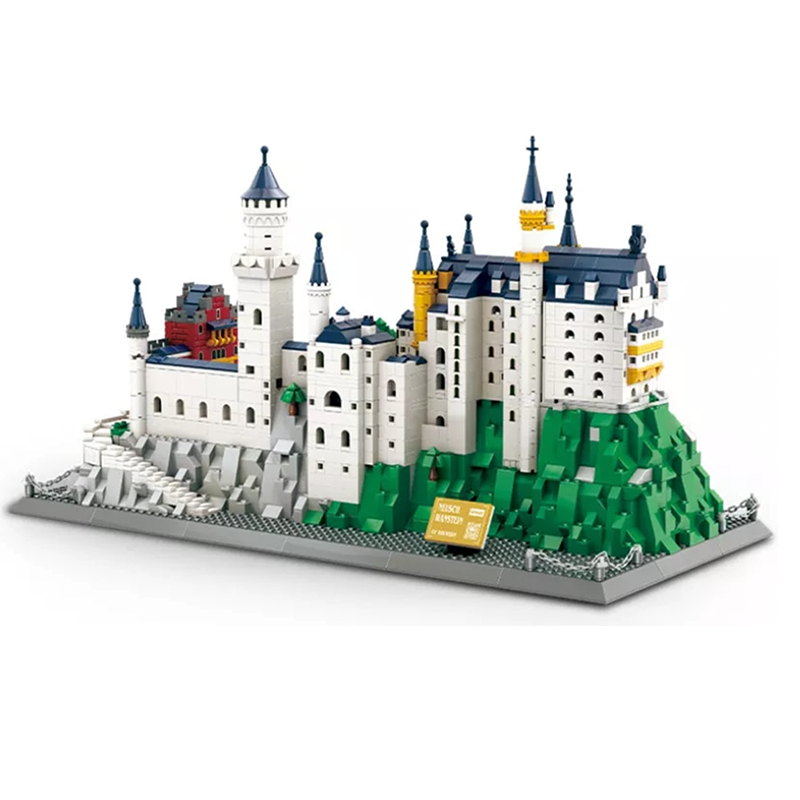 Neuschwanstein Castle 1969pcs - Building Blocks set - Turbo Moc