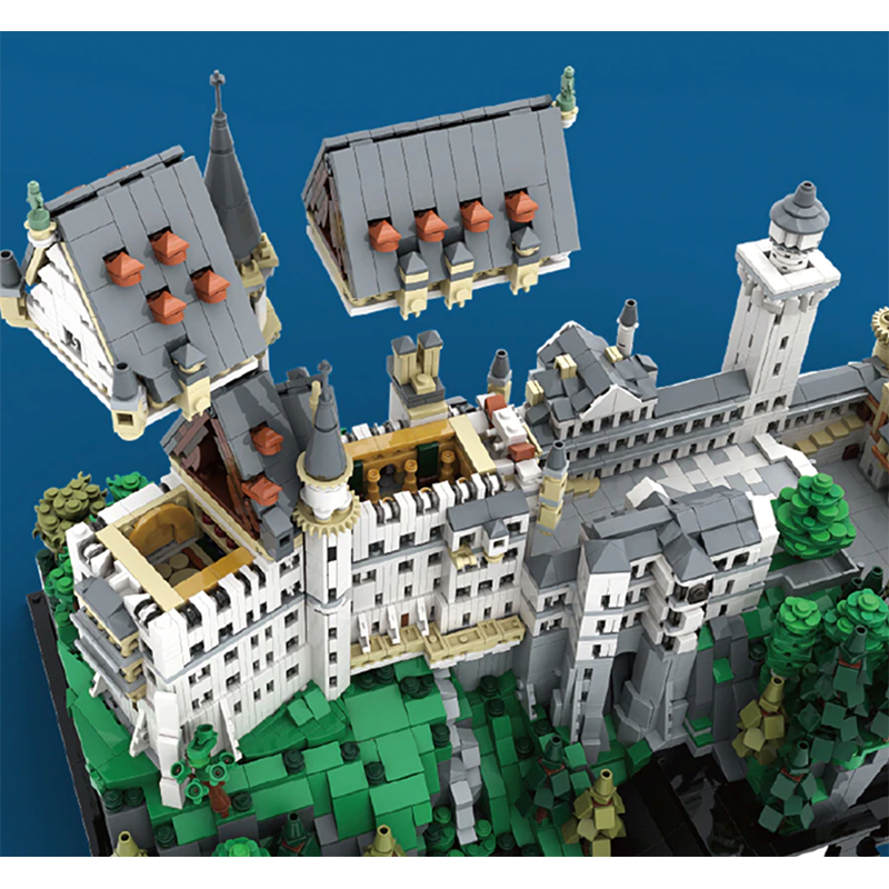 Neuschwanstein Castle 7437pcs - Building Blocks set - Turbo Moc