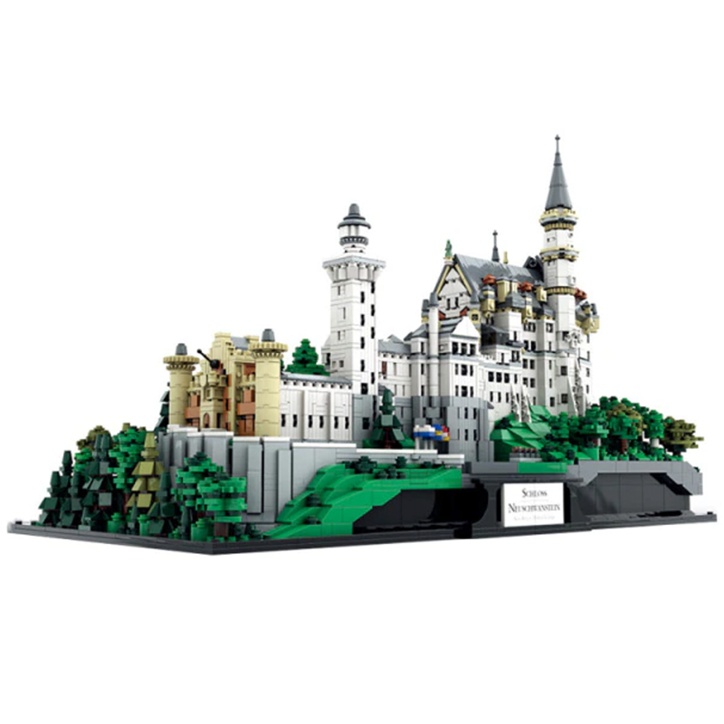 Neuschwanstein Castle 7437pcs - Building Blocks set - Turbo Moc