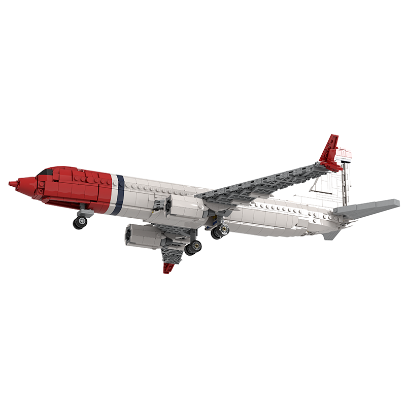 Norwegian Airline 1139pcs - Building Blocks set - Turbo Moc