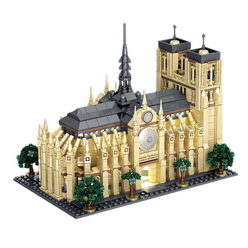 Notre Dame Cathedral 1756pcs - Building Blocks set - Turbo Moc