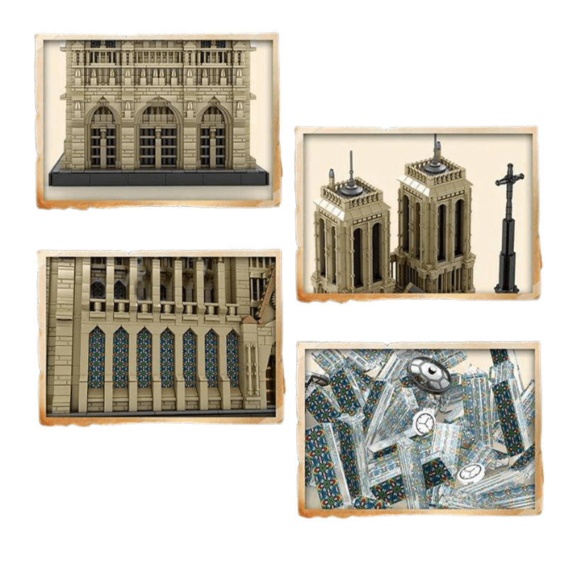 Notre Dame Cathedral 8867pcs - Building Blocks set - Turbo Moc