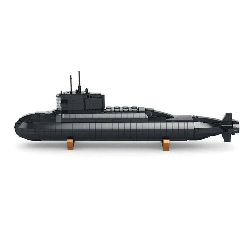 Nuclear Submarine 1497pcs - Building Blocks set - Turbo Moc