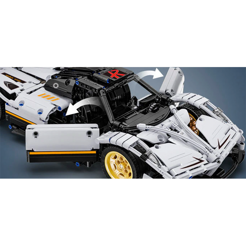 Pagani Z-Wind s set, compatible with Lego