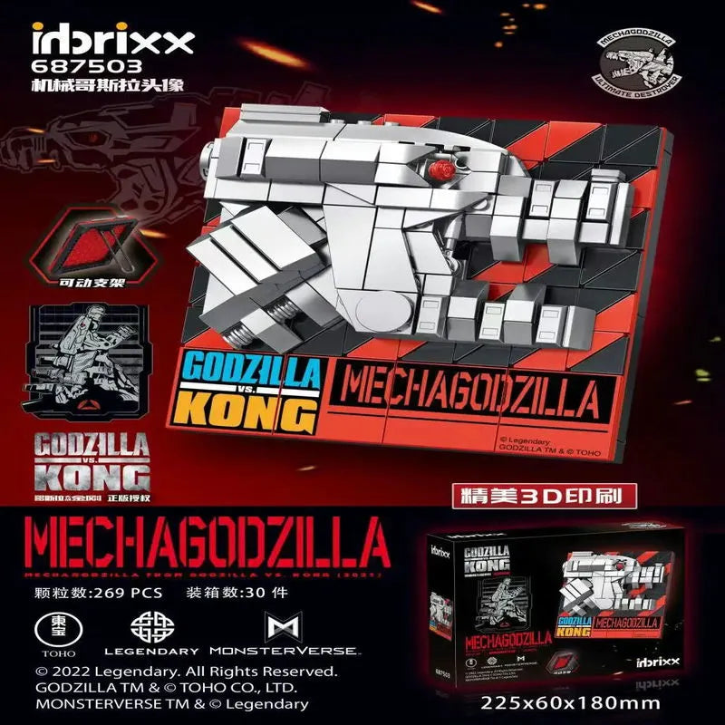 Idea Mecha Godzilla Avatar Bricks Toys 687503 - Building Blocks set compatible Lego - Turbo Moc