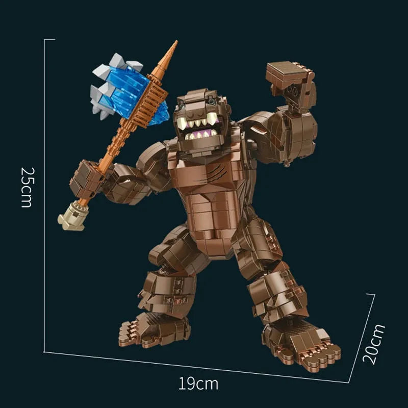 King Kong Bricks Toy 687005 - Building Blocks set compatible Lego - Turbo Moc