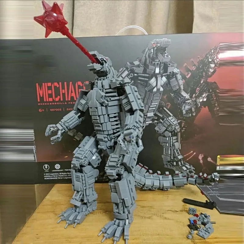 Movie Expert Mecha Godzilla Bricks Toy - Building Blocks set compatible Lego - Turbo Moc