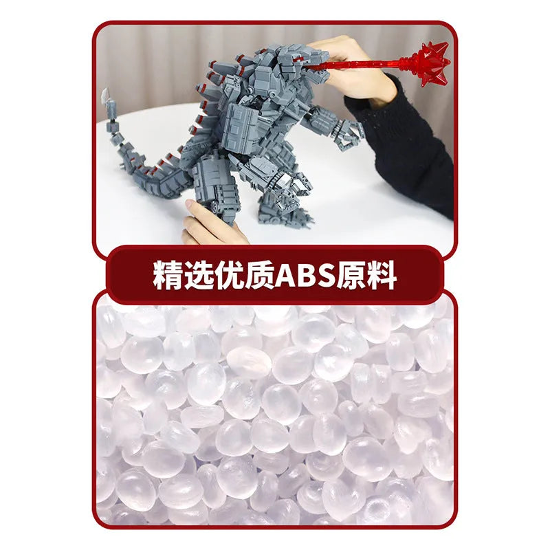 Movie Expert Mecha Godzilla Bricks Toy - Building Blocks set compatible Lego - Turbo Moc