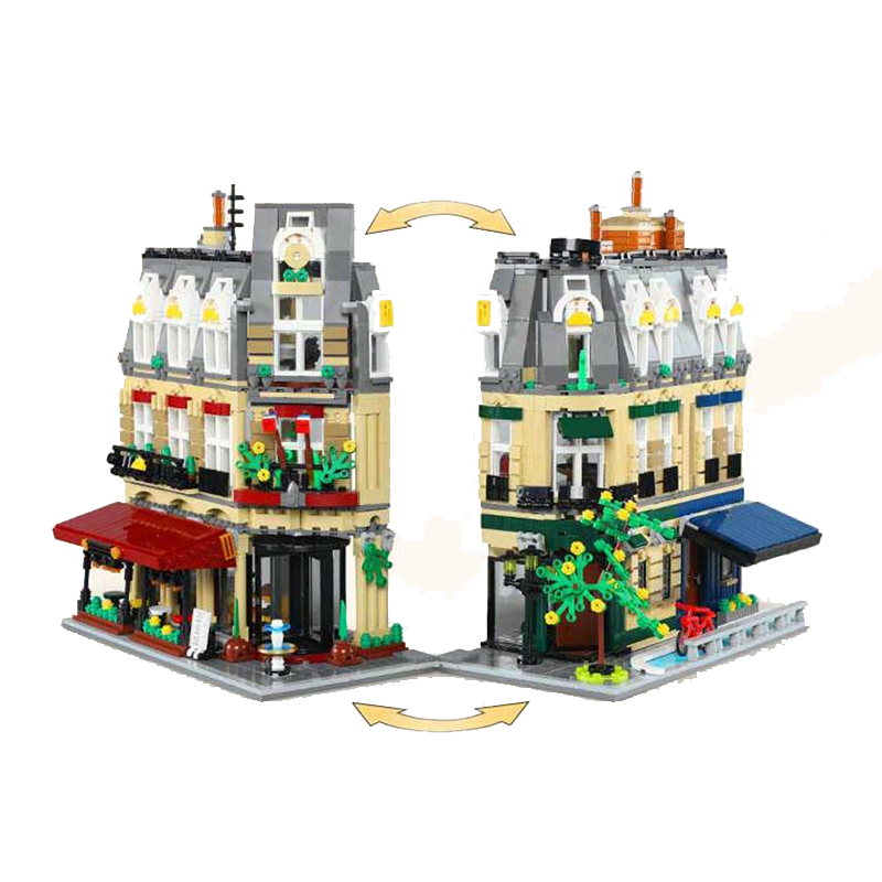 Parisian Street Architecture 3229pcs - Building Blocks set - Turbo Moc