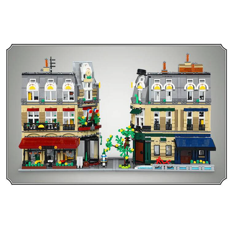 Parisian Street Architecture 3229pcs - Building Blocks set - Turbo Moc