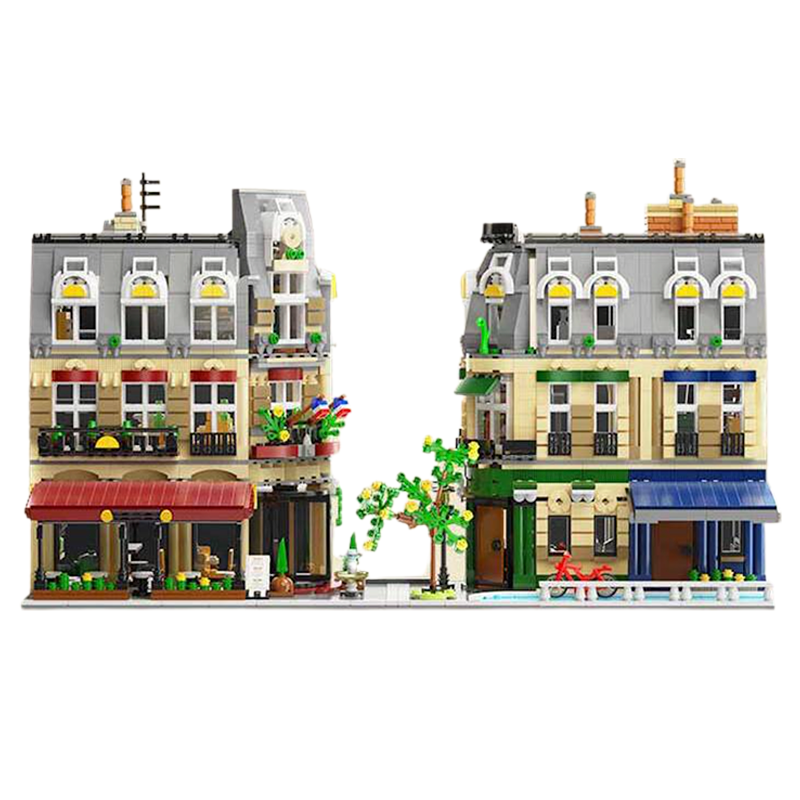 Parisian Street Architecture 3229pcs - Building Blocks set - Turbo Moc