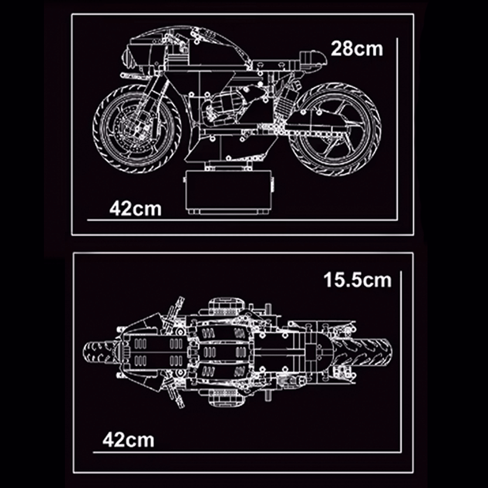 Futuristic R Nine T Concept-Turbo Moc