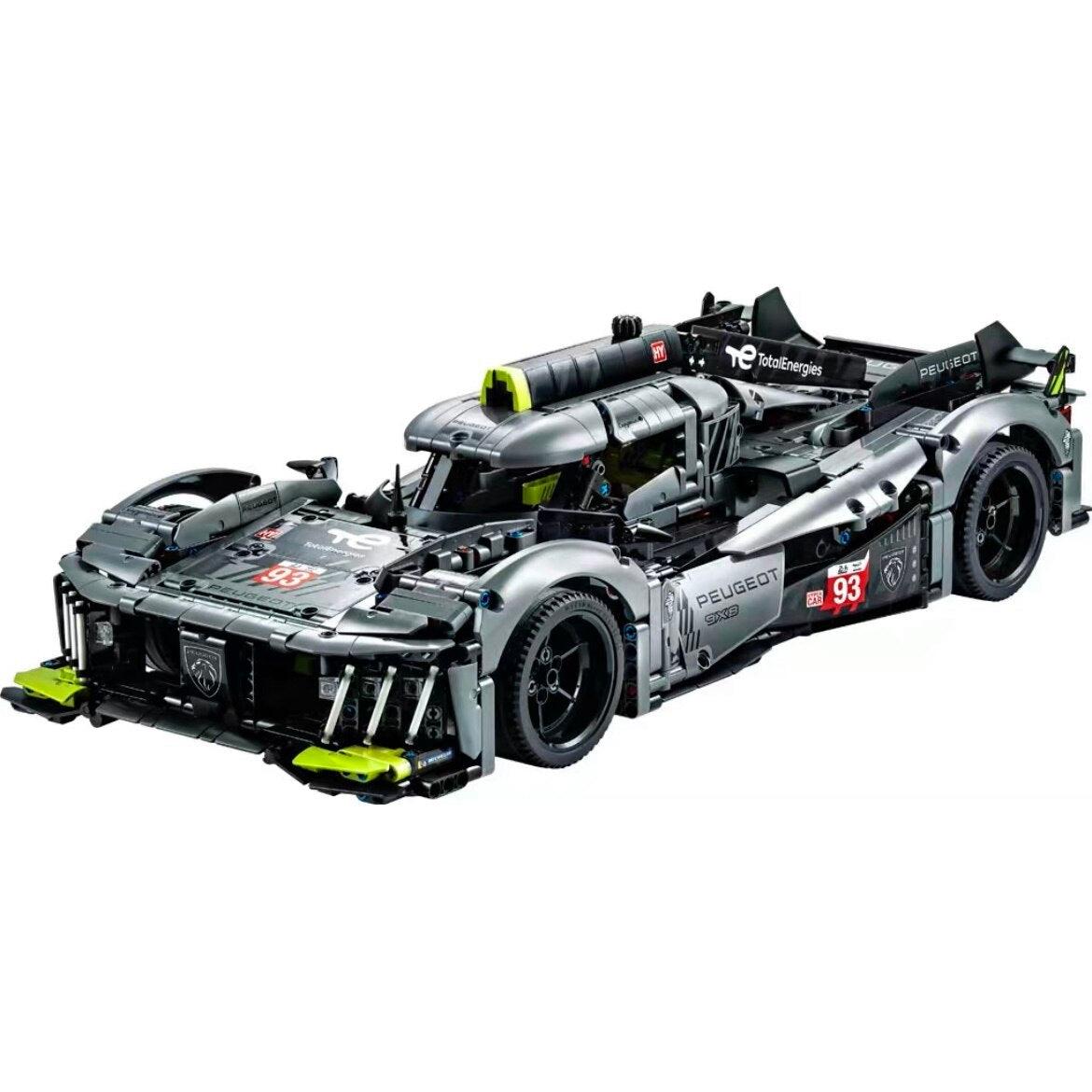 Peugeot 9X8 24H Le Mans s set, compatible with Lego