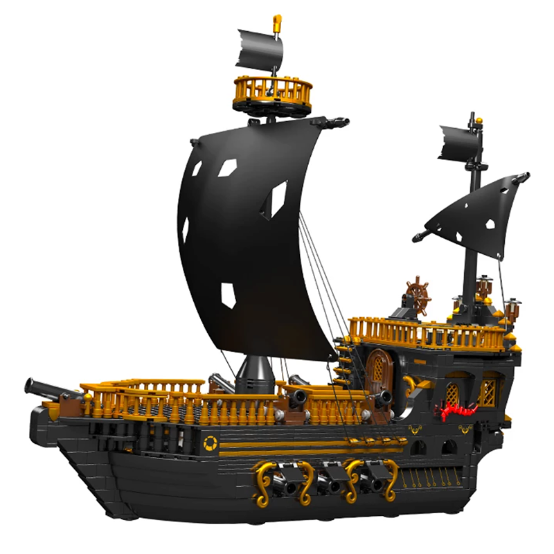 Pirate Ship 1287pcs - Building Blocks set - Turbo Moc