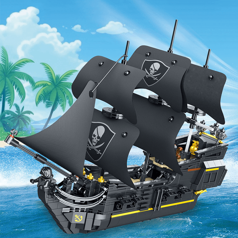 Pirate Ship 920pcs - Building Blocks set - Turbo Moc