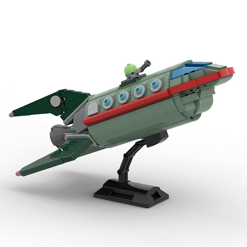 Planet Express Ship 628pcs - Building Blocks set - Turbo Moc