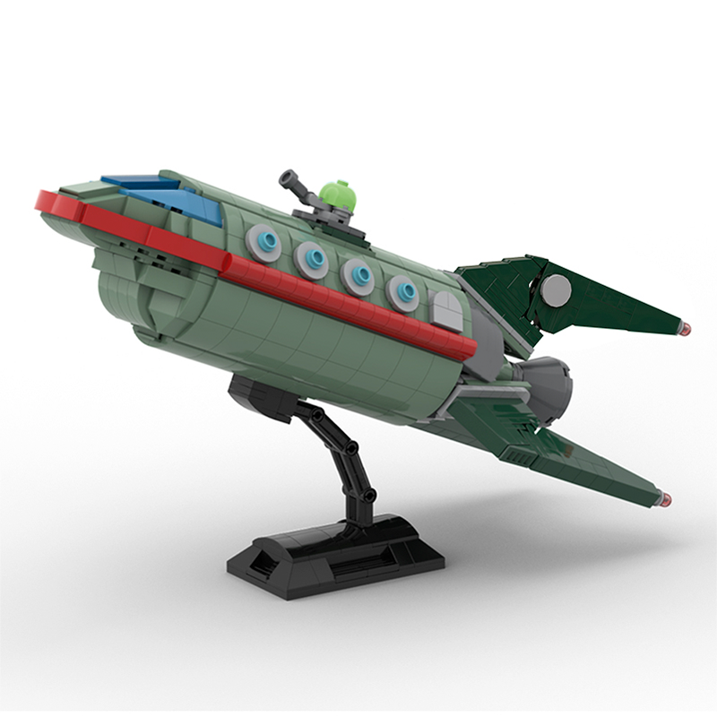 Planet Express Ship 628pcs - Building Blocks set - Turbo Moc