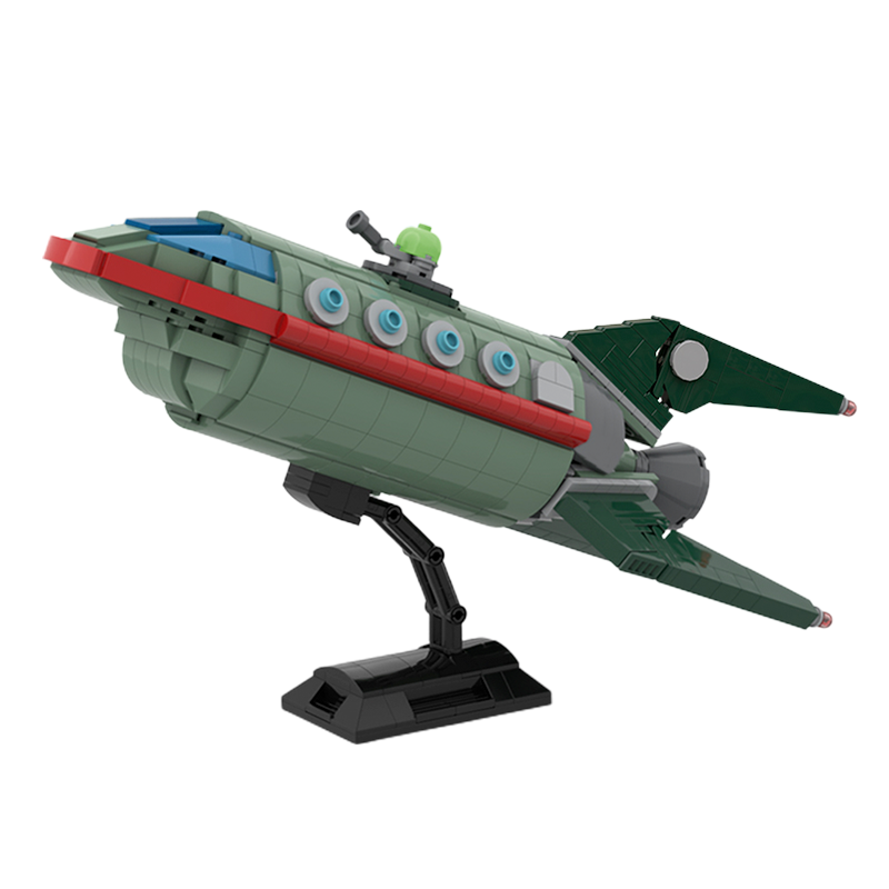 Planet Express Ship 628pcs - Building Blocks set - Turbo Moc