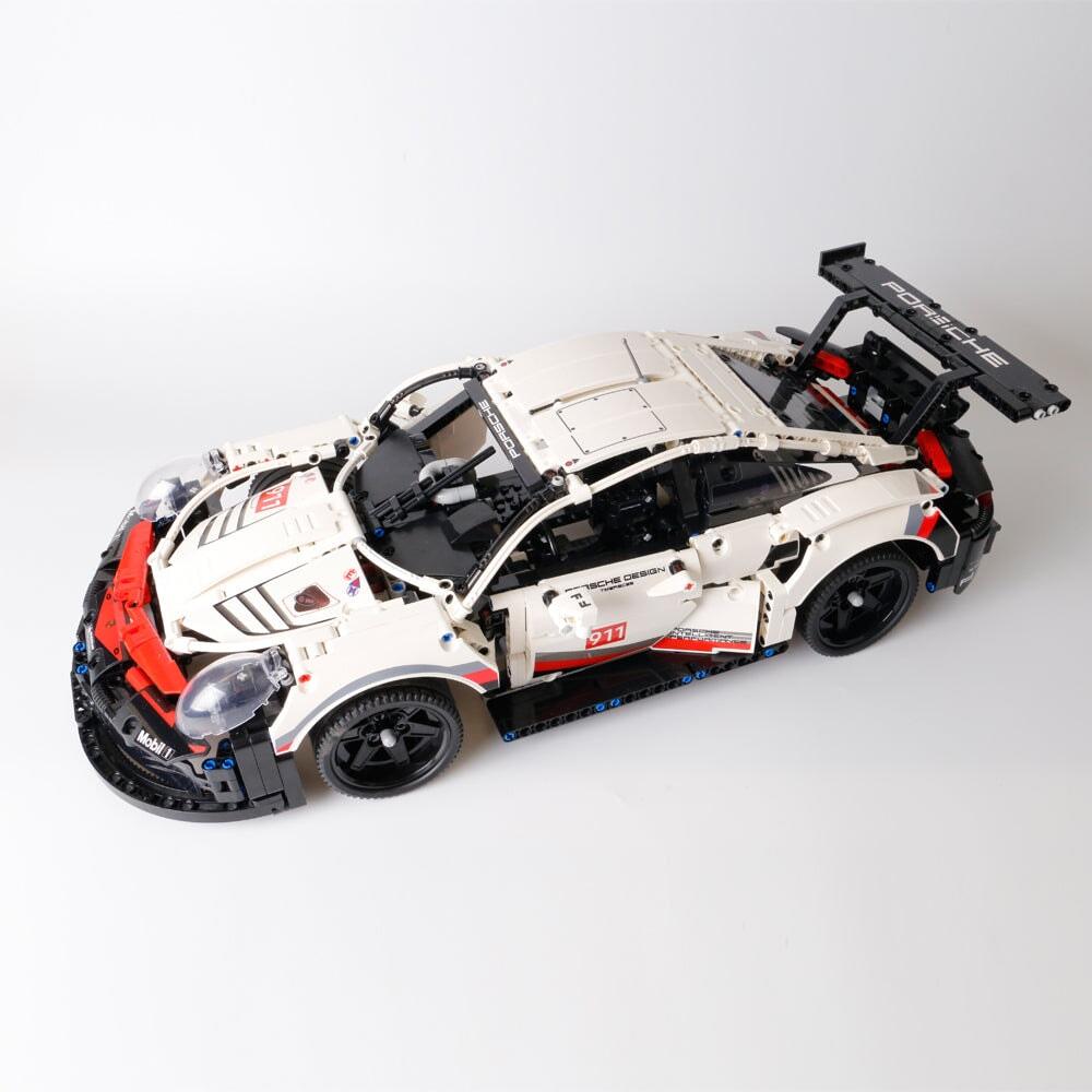 Porsche 911 RSR s set, compatible with Lego