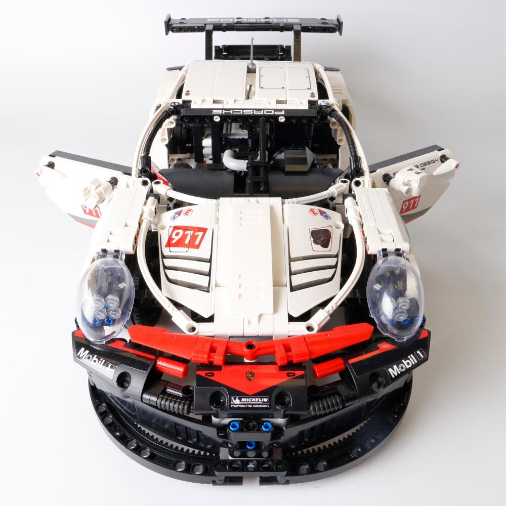 Porsche 911 RSR s set, compatible with Lego