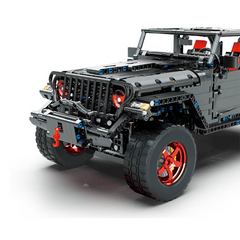 Jeep Wrangler Rubicon Black s set, compatible with Lego