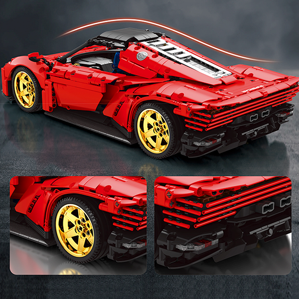 Ferrari Daytona SP3 s set, compatible with Lego