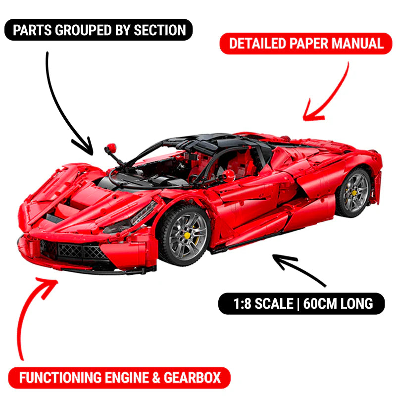 Ferrari Laferrari 4738pcs