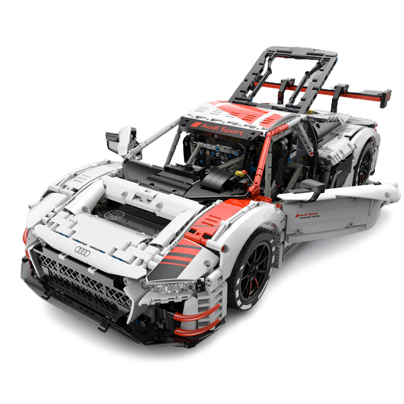 Audi R8 LMS GT3 s set, compatible with Lego
