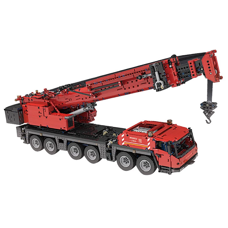 Mobile crane with remote control 4460pcs-Turbo Moc