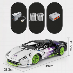 Lamborghini SVJ63 s set, compatible with Lego
