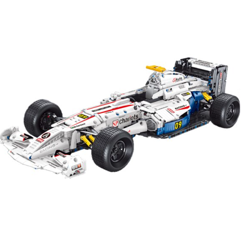 Remote Controlled Single Seater race Car s set, compatible with Lego