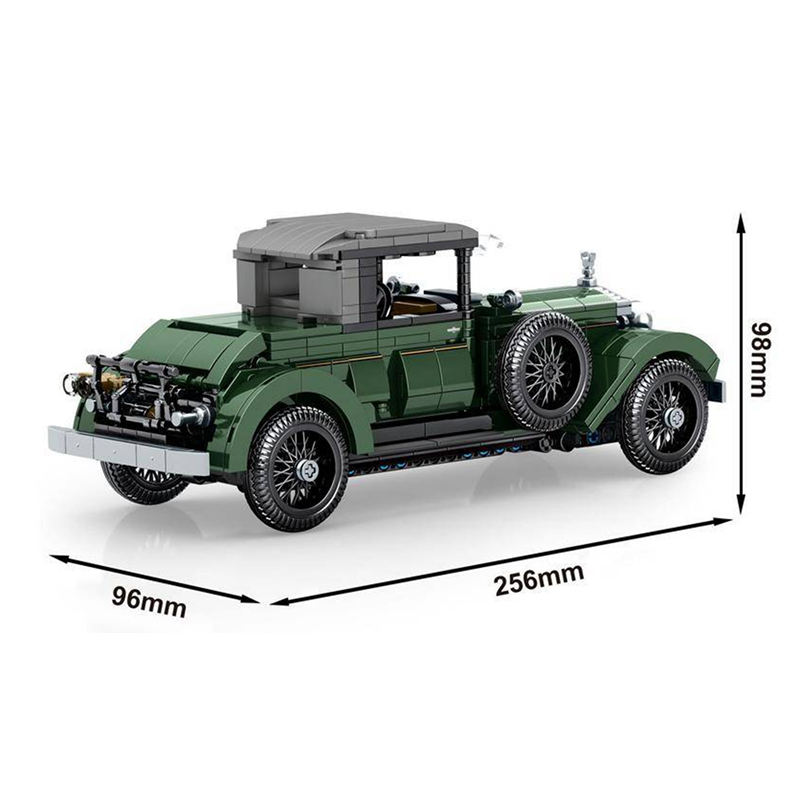 Classic British Luxury Car s set, compatible with Lego
