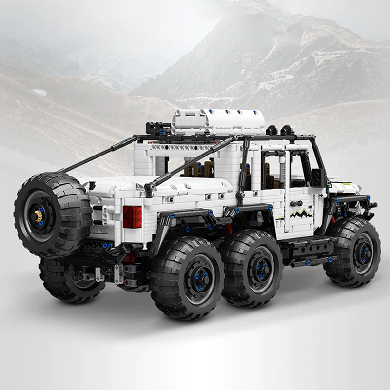 Remote Controlled 6x6 Rubi s set, compatible with Lego