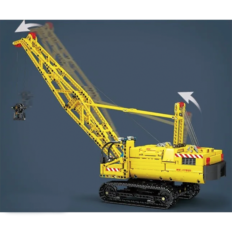 Caterpillar crane with remote control 1205pcs-Turbo Moc