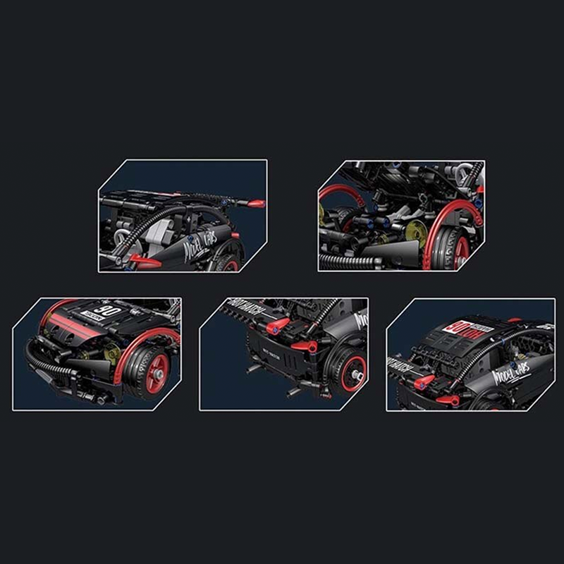 Honda Civic Type R EP3 s set, compatible with Lego