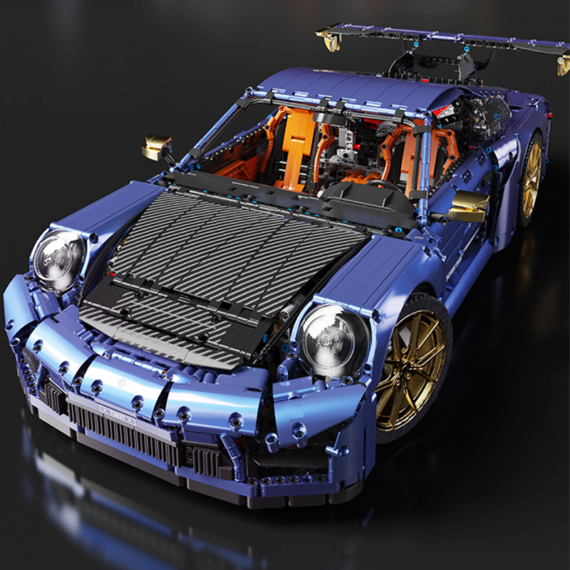 Porsche 911 992 GT3RS s set, compatible with Lego