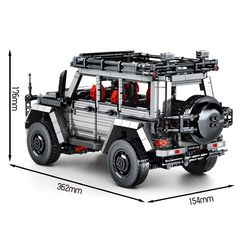 Mercedes-Benz G550 4x4 s set, compatible with Lego