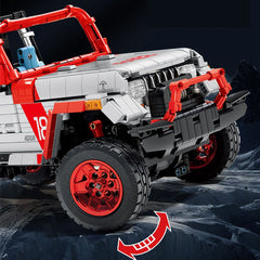 Jurassic Park Jeep set, compatible with Lego