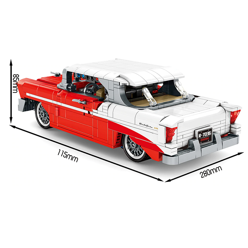Chevrolet Bel Air s set, compatible with Lego