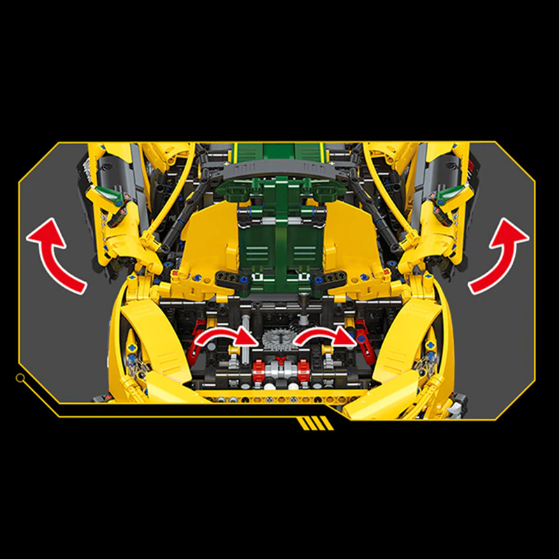 McLaren P1 GT-R s set, compatible with Lego