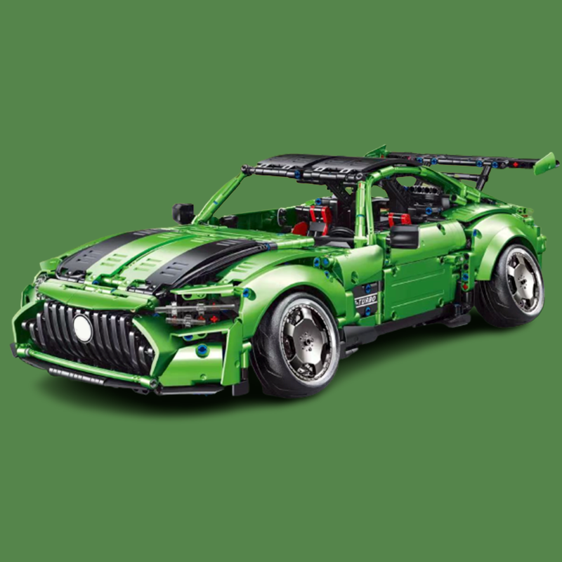 Mercedes-Benz AMG GT R Stanced s set, compatible with Lego