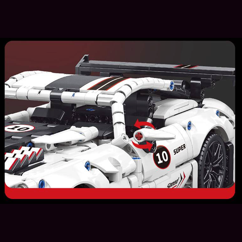 Dodge Viper ACR s set, compatible with Lego