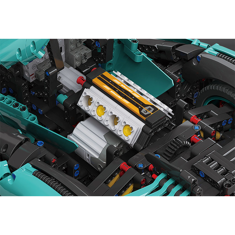 Lamborghini Vision V12 s set, compatible with Lego