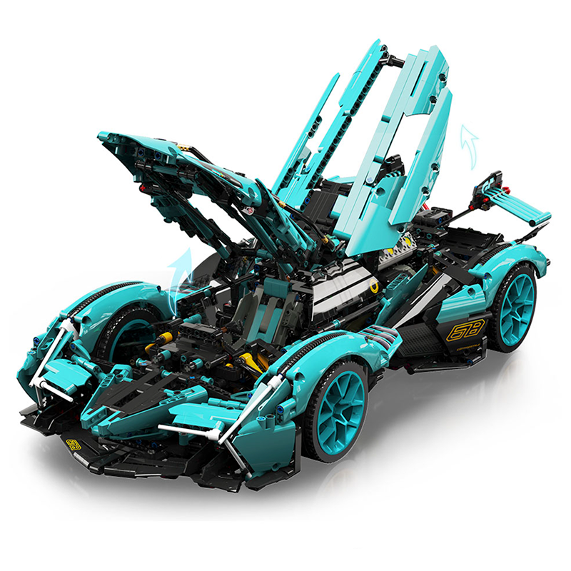 Lamborghini Vision V12 s set, compatible with Lego
