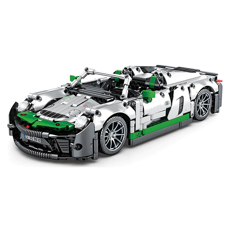 Porsche 911 Spyder Remote Controlled s set, compatible with Lego