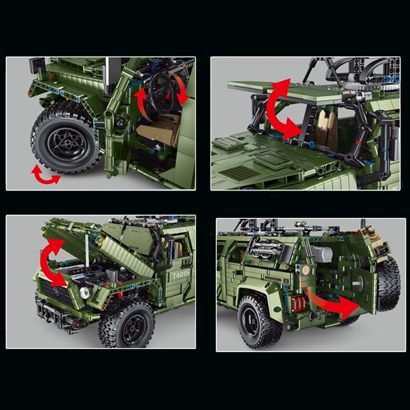 Remote Controlled Armoured Raid Vehicle 3174pcs - Building Blocks set - Turbo Moc