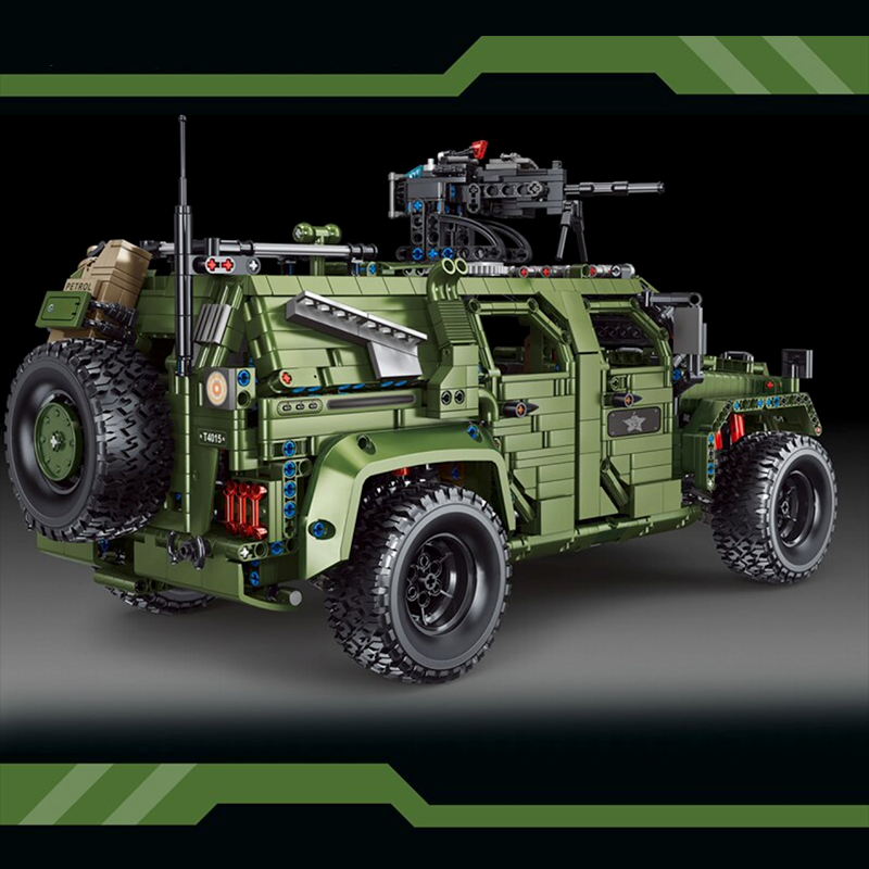 Remote Controlled Armoured Raid Vehicle 3174pcs - Building Blocks set - Turbo Moc