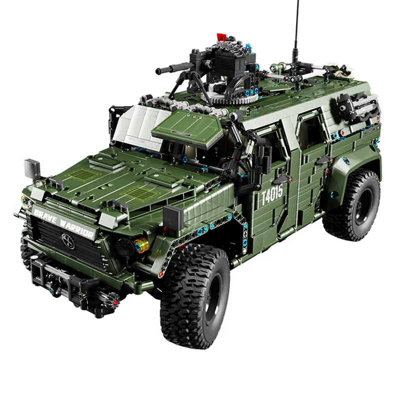 Remote Controlled Armoured Raid Vehicle 3174pcs - Building Blocks set - Turbo Moc